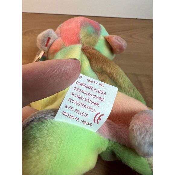 Ty Beanie Baby Sammy The Bear Collectible Plush Retired Vintage Original 1998 - Picture 8 of 10